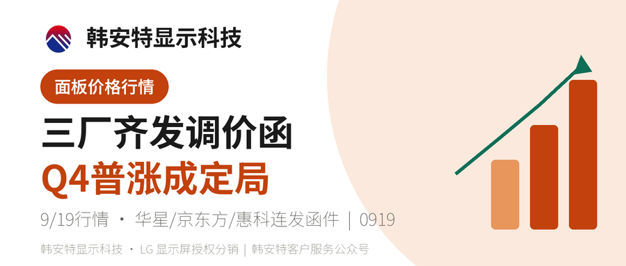 三厂齐发调价函 Q4普涨成定局